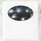 BlackBerry Ovaler Aufkleber (Tasche)