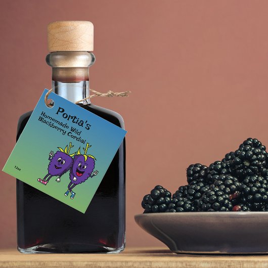 BlackBerry Pals Funny Cartoon Jam Pie and more Geschenkanhänger