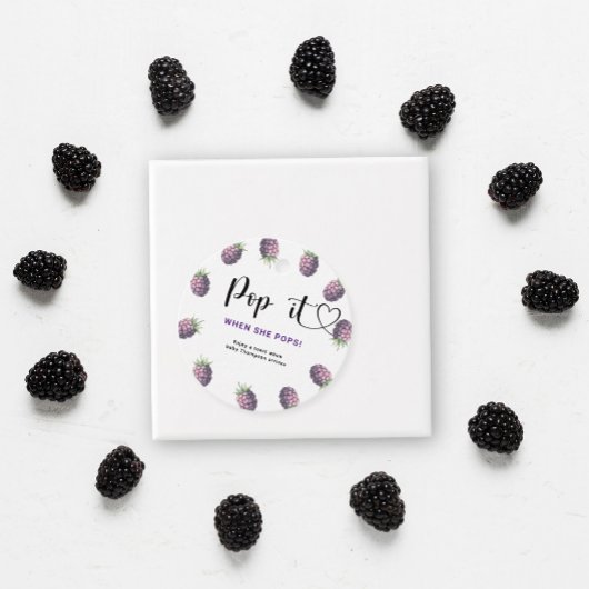 BlackBerry Pop, wenn sie Pop Geschenkanhänger