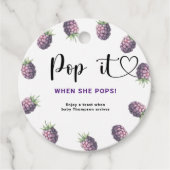 BlackBerry Pop, wenn sie Pop Geschenkanhänger (Vorderseite)