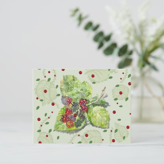 BlackBerry Postkarte (Stehend Vorderseite)