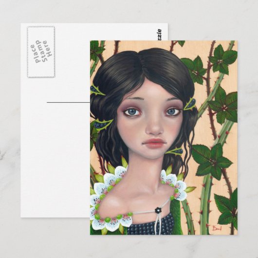 BlackBerry Postkarte (Vorne/Hinten)