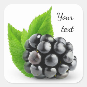 BlackBerry Quadratischer Aufkleber