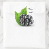BlackBerry Quadratischer Aufkleber (Tasche)