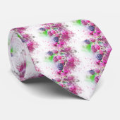 BlackBerry Raspberry Wasserfarbene Früchte Abstrak Krawatte (Gerollt)