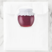 BlackBerry-Stau Runder Aufkleber (Tasche)