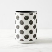 BlackBerry. Tupfen. Fruchtmuster Tasse (Zentrum)