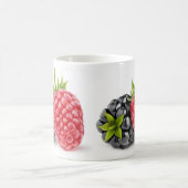 BlackBerry und Himbeere Kaffeetasse (Mittel)
