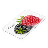 BlackBerry und Himbeere Magnet (Linke Seite)