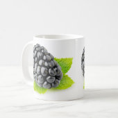 BlackBerry und Minze Kaffeetasse (Vorderseite Links)