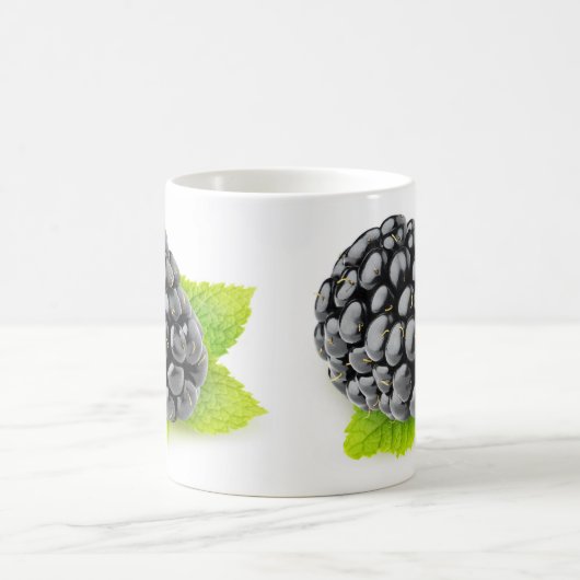 BlackBerry und Minze Kaffeetasse (Mittel)