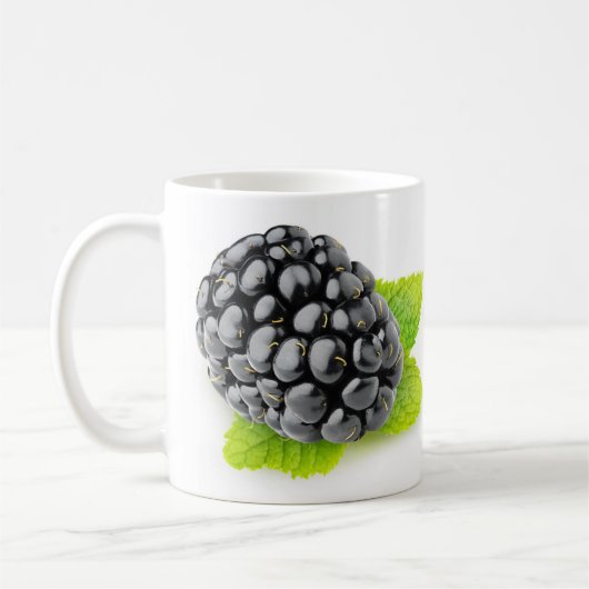 BlackBerry und Minze Kaffeetasse (Links)