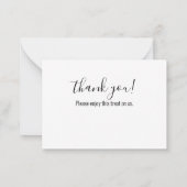 BlackBerry Vielen Dank Mitteilungskarte (Rückseite)