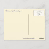 "BlackBerry" von Paul de Longpré Postkarte (Rückseite)