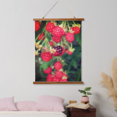 BlackBerry Wandteppich Mit Holzrahmen (Schlafzimmer)