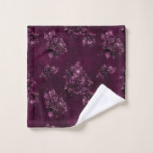 Blackberry-Wein-Muster  Badhandtuch Set (Waschlappen)