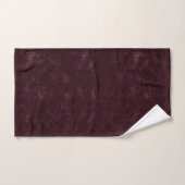Blackberry Wein Muster  Badhandtuch Set (Handtuch)