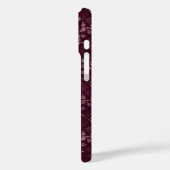 Blackberry Wein Muster Case-Mate iPhone Hülle (Rückseite / Links)