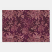 Blackberry Wein Muster Geschenkpapier Set (Vorderseite 2)