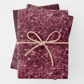 Blackberry Wein Muster Geschenkpapier Set (Beispiel)