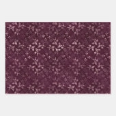 Blackberry Wein Muster  Geschenkpapier Set (Vorderseite 2)