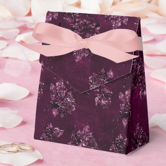 Blackberry Wein Muster Geschenkschachtel (Hochzeit)
