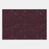 Blackberry Wine Muster  Geschenkpapier Set (Vorderseite 2)