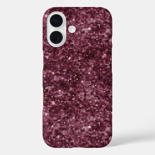 Blackberry Wine Pattern Case-Mate iPhone Hülle (Rückseite)