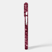 Blackberry Wine Pattern Case-Mate iPhone Hülle (Rückseite / Links)