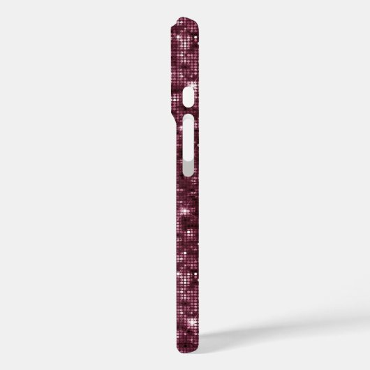 Blackberry Wine Pattern Case-Mate iPhone Hülle (Rückseite / Links)