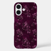 Blackberry Wine Pattern Case-Mate iPhone Hülle (Rückseite)