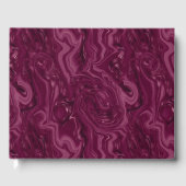 Blackberry Wine Pattern Gästebuch (Vorderseite)