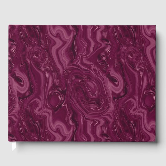 Blackberry Wine Pattern Gästebuch (Vorderseite)