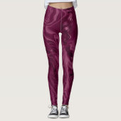 Blackberry Wine Pattern  Leggings (Vorderseite)