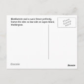 BlackBerry zu Lopez Postkarte (Rückseite)