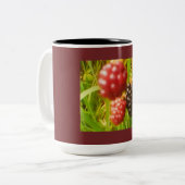 BlackBerry Zweifarbige Tasse (Vorderseite Links)