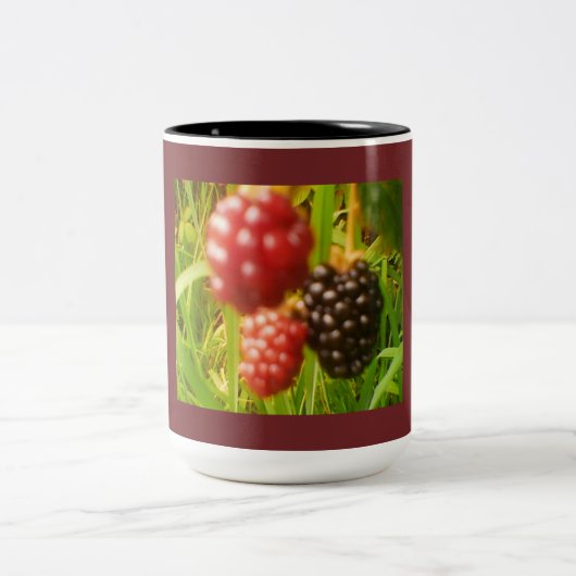 BlackBerry Zweifarbige Tasse (Mittel)