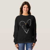 Blackbird Bird Bird Birdwatcher Animal Biologist Sweatshirt (Vorne ganz)