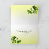 Blackbird Birthday Karte (Innenseite)