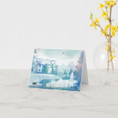 Blackbird Commons Original-Mitteilungskarten Karte (Gelbe Blume)