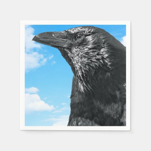 Blackbird Das überragende Party Serviette (Vorderseite)