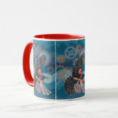 Blackbird Fliegen Tasse (Vorderseite Links)