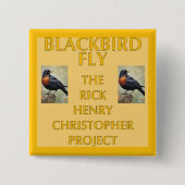 Blackbird Fly Picture Sleeve Button (Vorderseite)