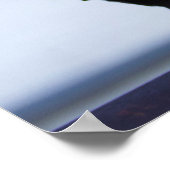 Blackbird-Foto Poster (Ecke)