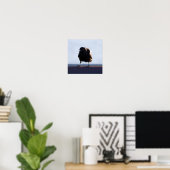 Blackbird-Foto Poster (Heimbüro)