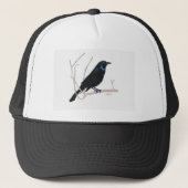 Blackbird Hat Truckerkappe (Vorderseite)
