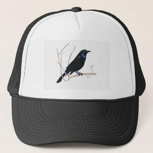 Blackbird Hat Truckerkappe (Vorderseite)