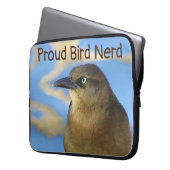 Blackbird Hobby Birdwatcher Proud Bird Nerd Laptopschutzhülle (Vorderseite Links)