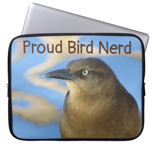 Blackbird Hobby Birdwatcher Proud Bird Nerd Laptopschutzhülle (Vorderseite)