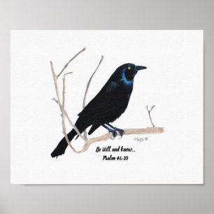 Blackbird Inspiration Print Poster